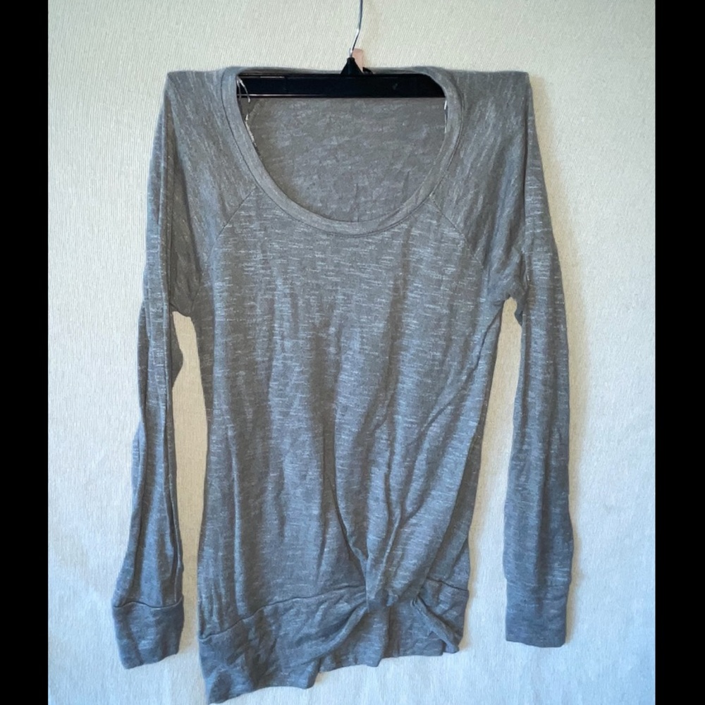 Gray sweater